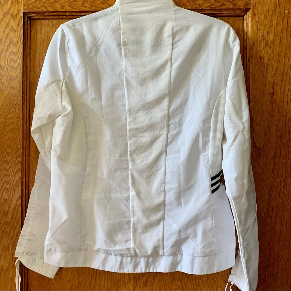 Adidas Clima365 White Zip Jacket Size Small - Picture 5 of 8
